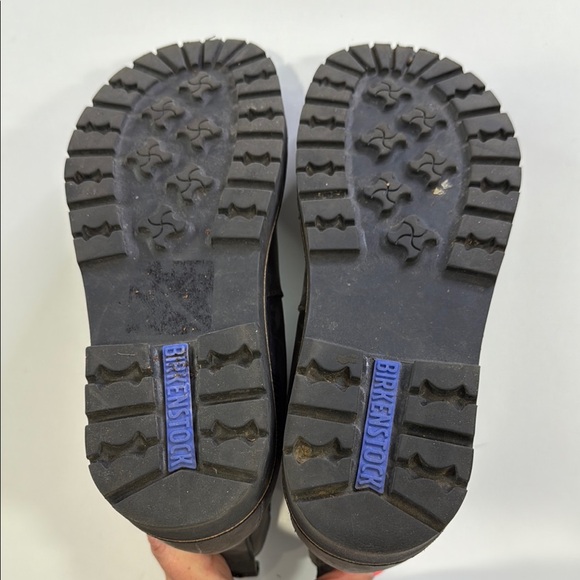 BIRKENSTOCK UNISEX STALON NUBUCK LEATHER GRAPHITE CHELSEA BOOT SZ 40 L9 M7 - Picture 7 of 7